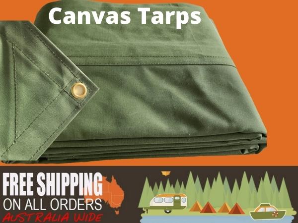 Canvas tarpaulin - Escaping Outdoors Australia