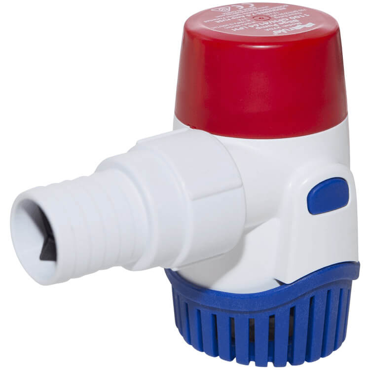 Rule 1100 bilge pump 24v 69Lmin Submersible marine boat baitbox water pump - Escaping Outdoors