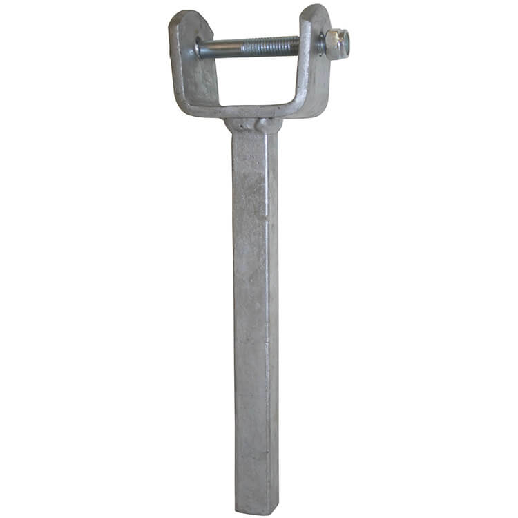 trailer roller bracket 8 inch wood yoke - Escaping Outdoors